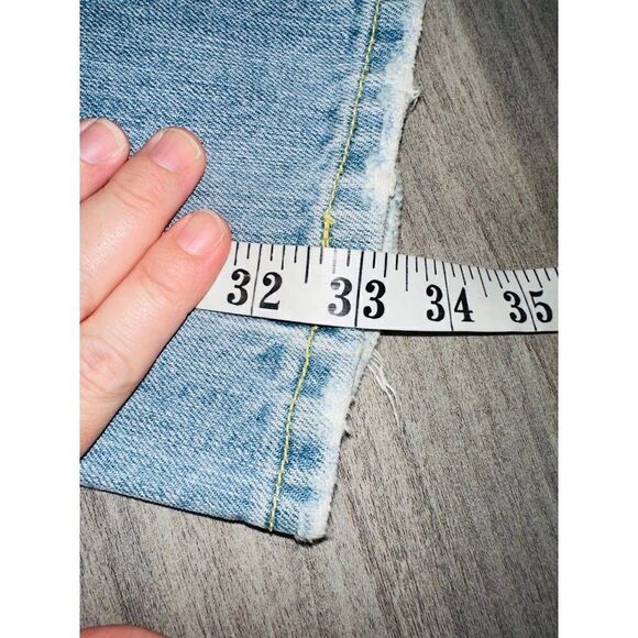 N5 Miss Me Jeans Flare embroidered Rose Low Rise Y2K Size 28 Distressed Boho - Picture 10 of 10